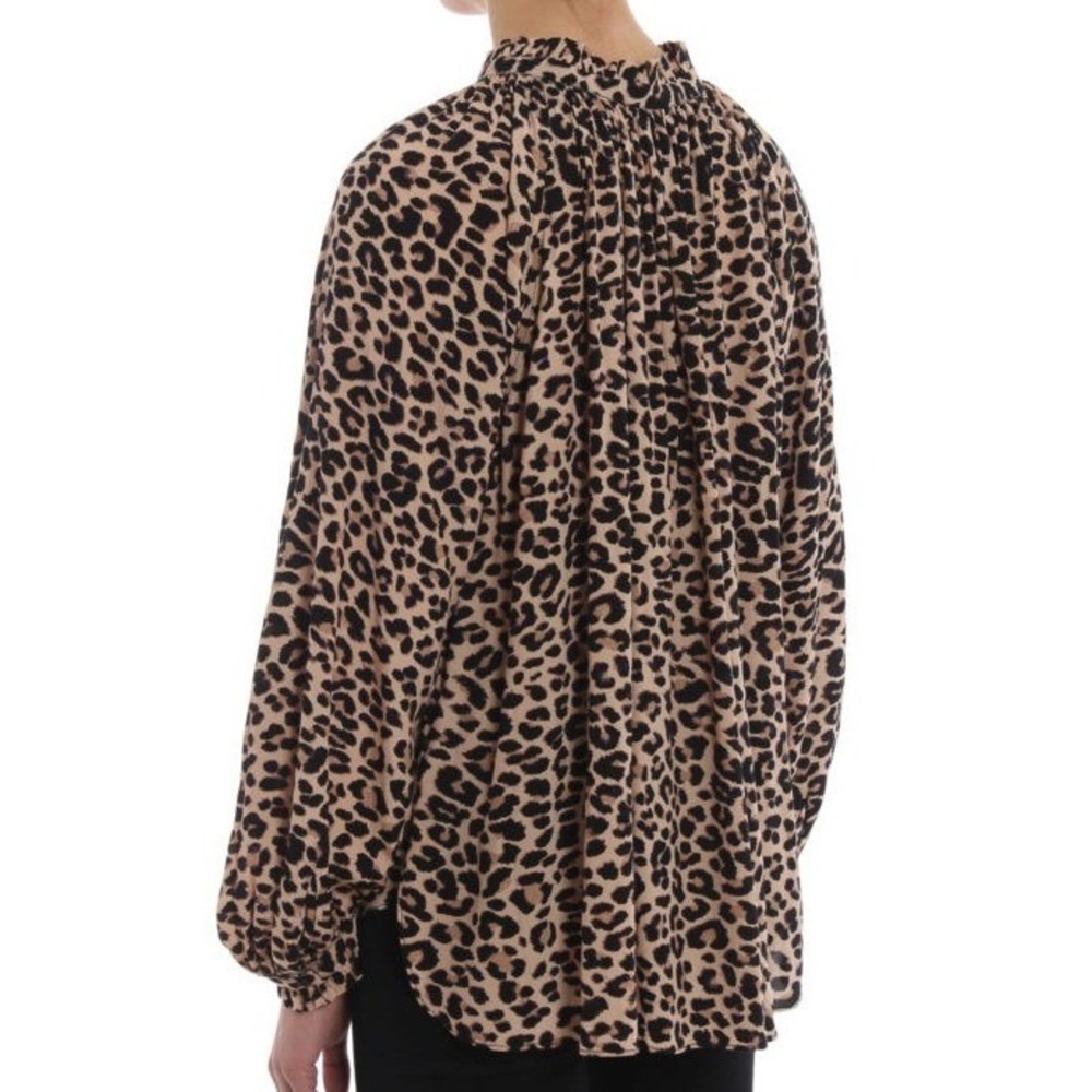 Zadig & Voltaire Theresa Leo Print Blouse - Picture 4 of 13